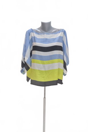 Damen -T-ShirtZaraohne Aufdruck,farbegestreift,größeL