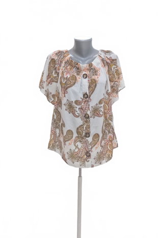 Damen -T-ShirtGenesisohne Aufdruck,farbegemustert,größe44
