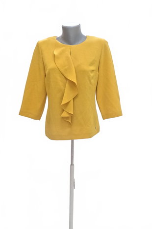 Damen -T-ShirtGenesisohne Aufdruck,farbegelb,größe38