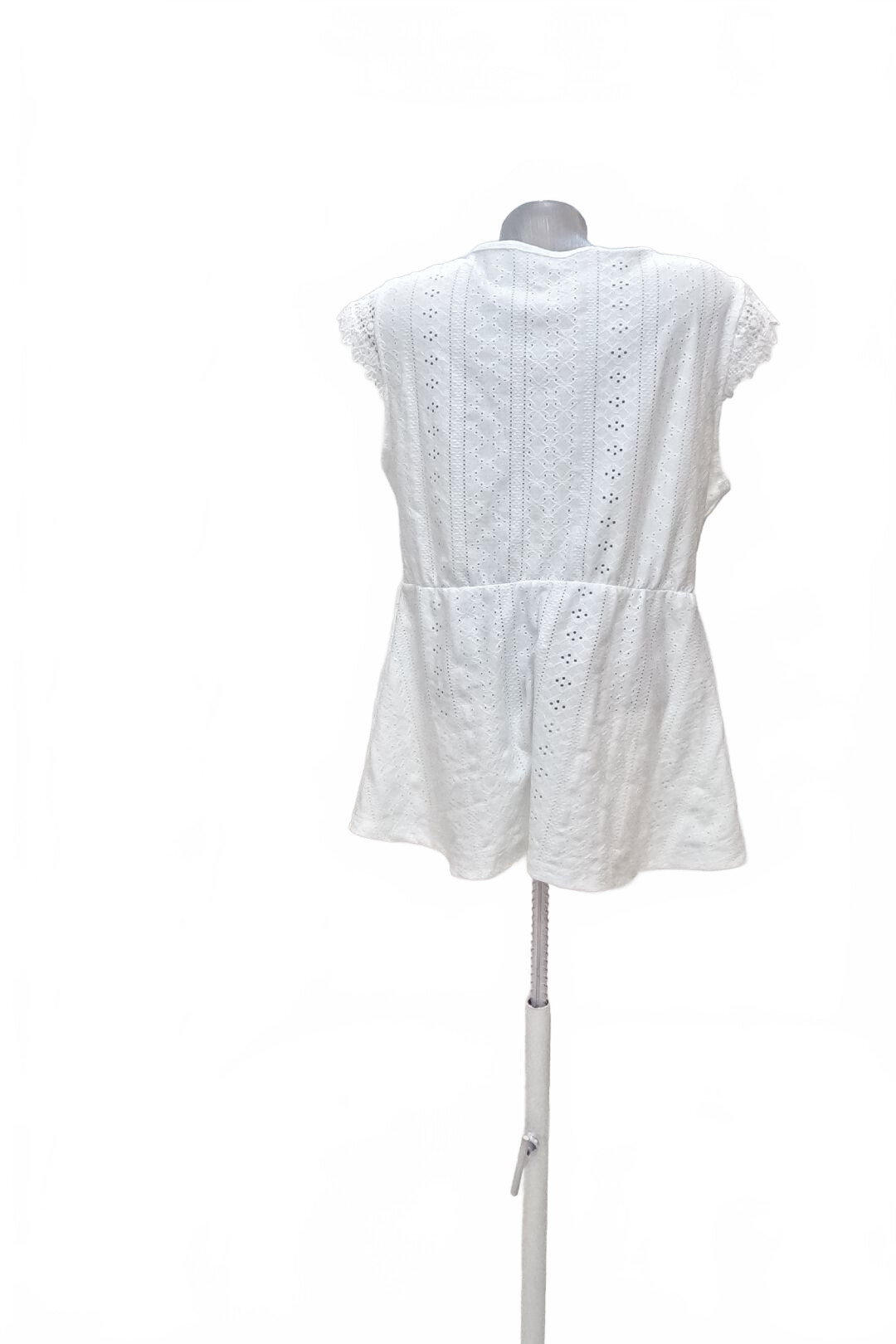 Damen -T-ShirtGenesisohne Aufdruck,farbeweiss,größeXL