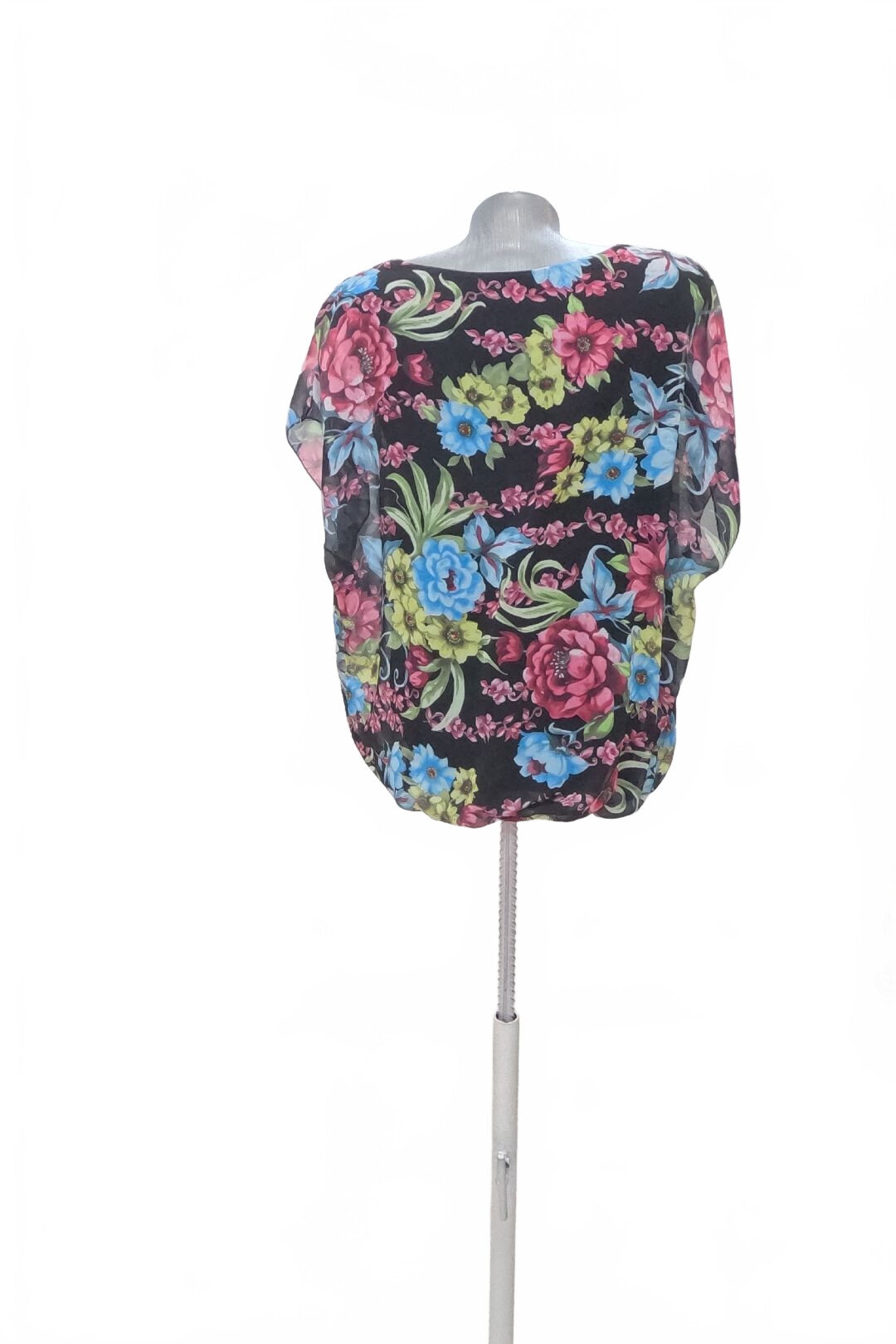 Damen -T-ShirtGenesisohne Aufdruck,farbegeblümt,größeL
