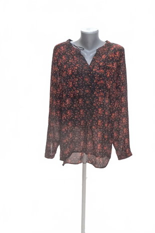 Damen -T-ShirtGenesisohne Aufdruck,farbegeblümt,größe40