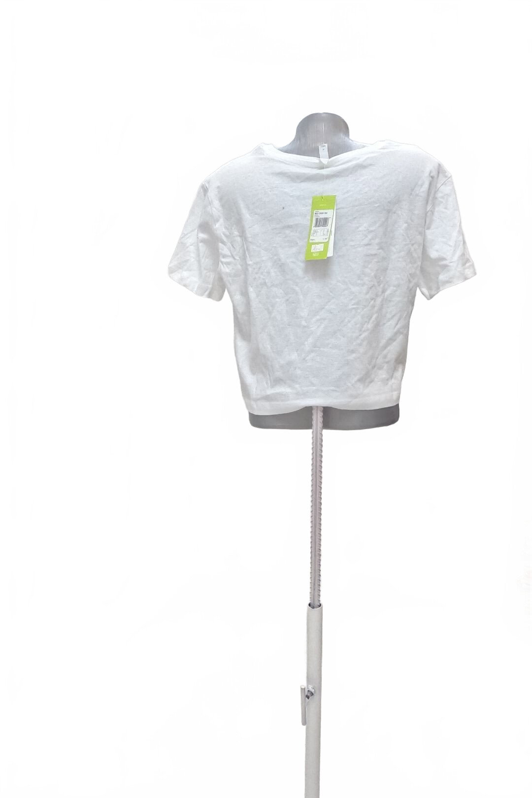 Damen -T-ShirtAdidasmit Aufdruck,farbeweiss,größeM