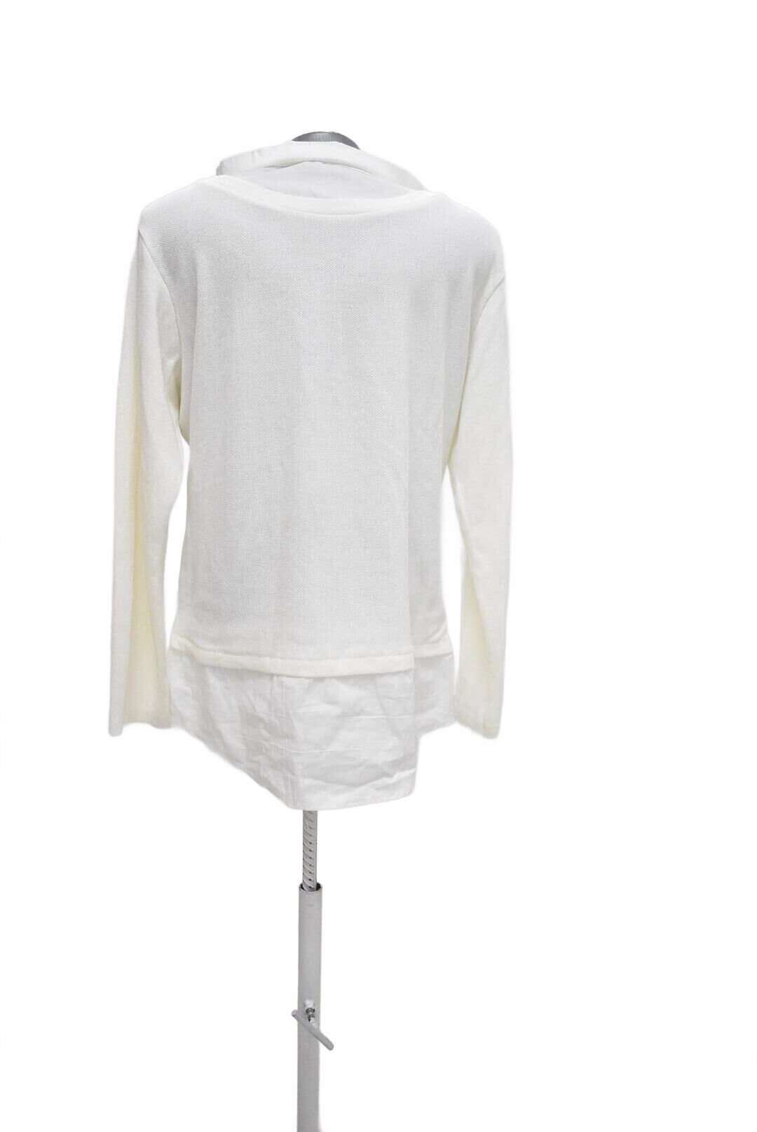 Damen -T-ShirtGenesisohne Aufdruck,farbeweiss,größeL