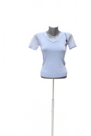 Damen -T-ShirtGenesisohne Aufdruck,farbeblau,größeS