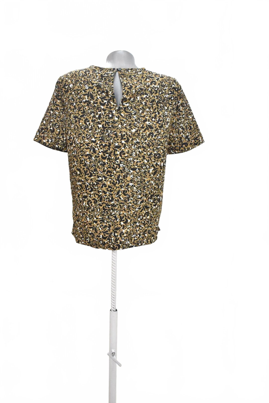Damen -T-ShirtVero Modaohne Aufdruck,farbeanimal-print,größeS