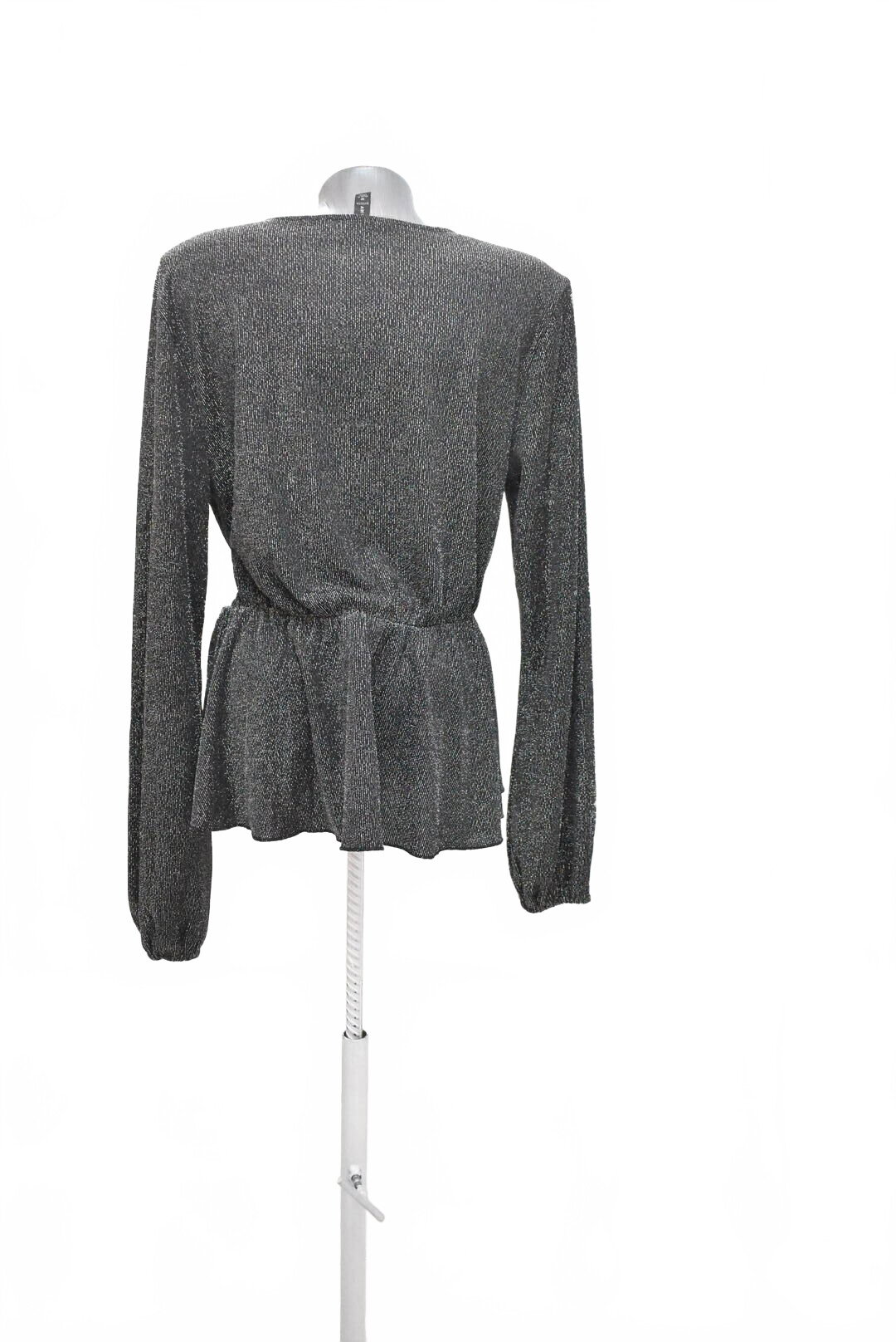 Damen -T-ShirtAmisuohne Aufdruck,farbesilber,größeM
