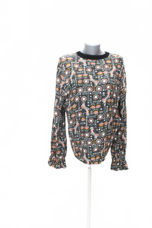 Damen -T-ShirtGenesisohne Aufdruck,farbegemustert,größeL
