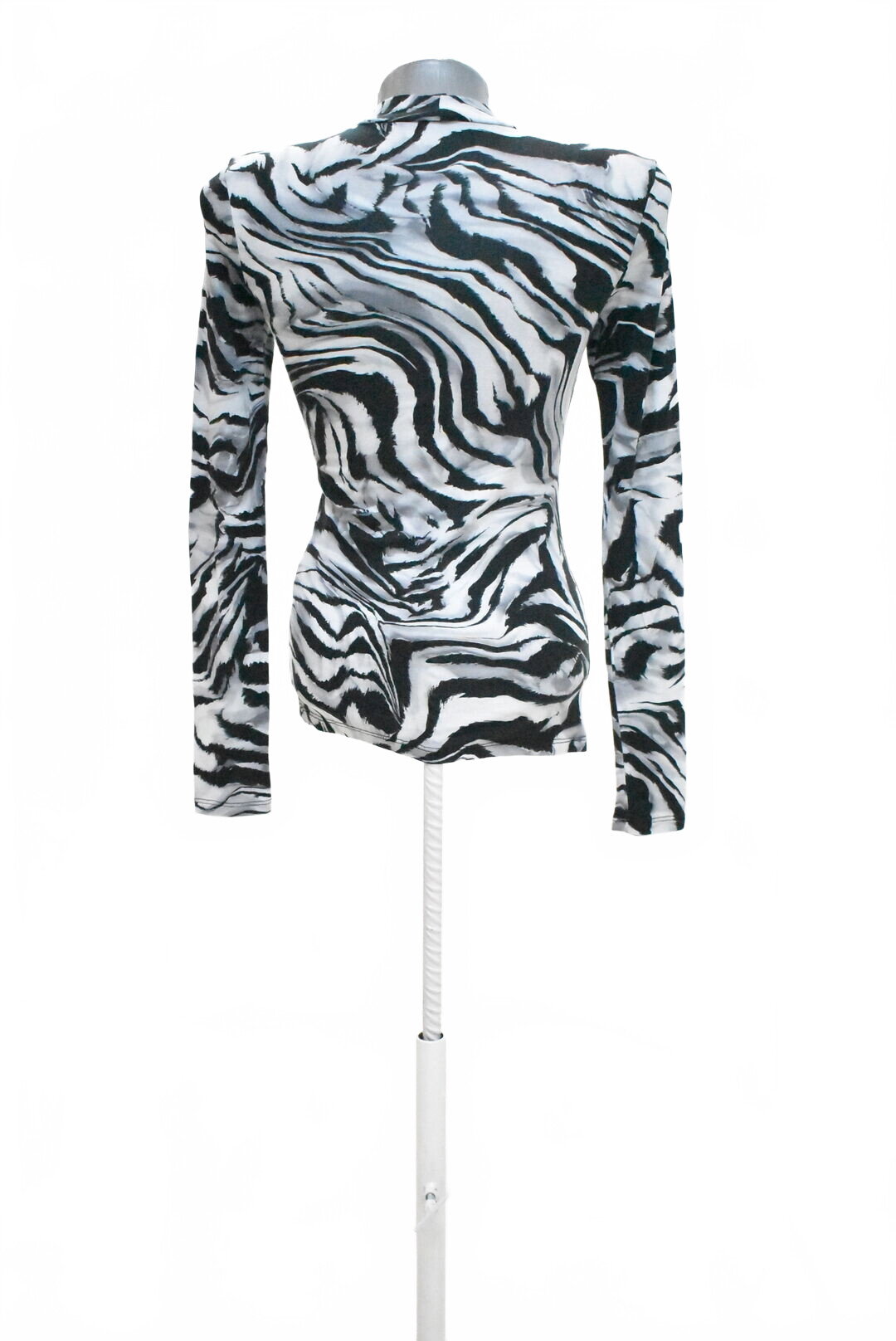 Damen -T-ShirtAmisuohne Aufdruck,farbeanimal-print,größeXS