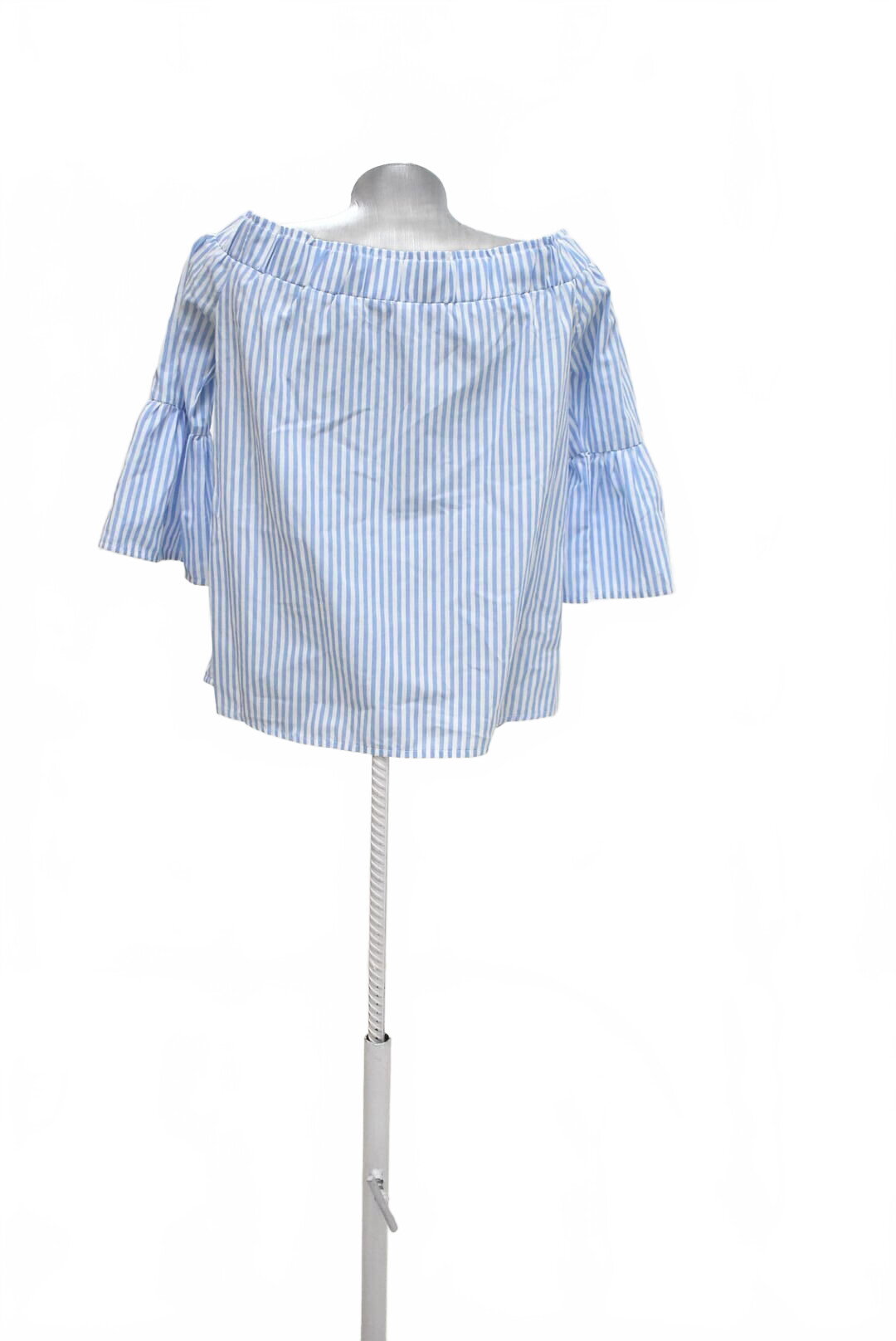 Damen -T-ShirtAmisuohne Aufdruck,farbegestreift,größeXS