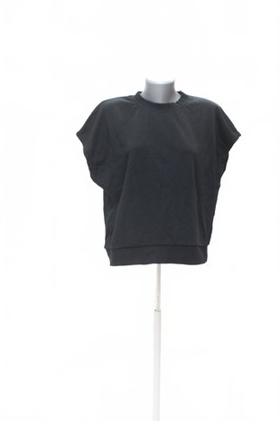 Damen -T-ShirtC&Aohne Aufdruck,farbeschwarz,größeL
