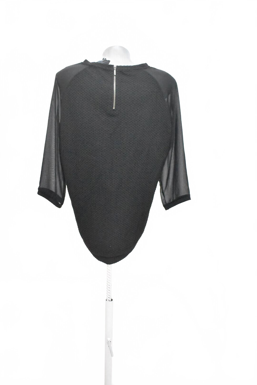 Damen -T-ShirtReservedohne Aufdruck,farbeschwarz,größeM