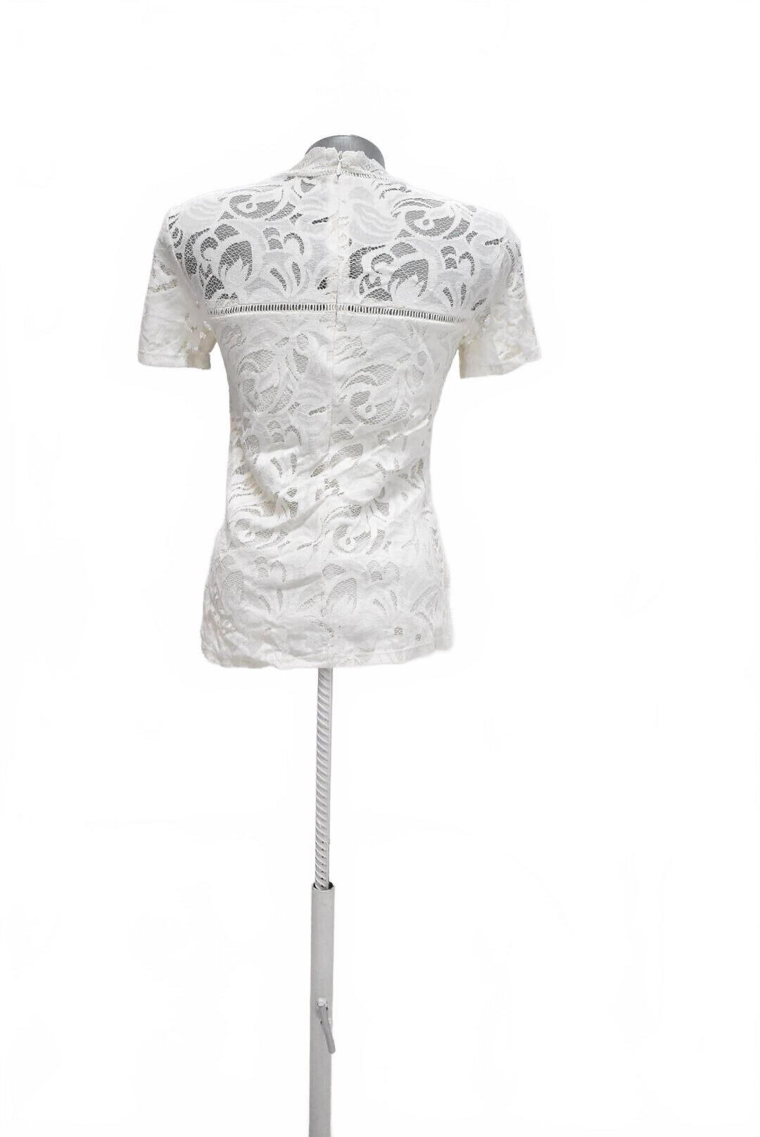 Damen -T-ShirtVilaohne Aufdruck,farbeweiss,größeS