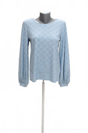 Damen -T-ShirtVilaohne Aufdruck,farbeblau,größeM