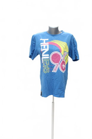 Damen -T-ShirtGenesismit Aufdruck,farbeblau,größeL