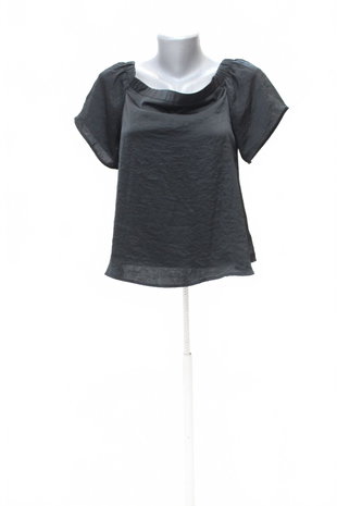 Damen -T-ShirtTerranovaohne Aufdruck,farbeschwarz,größeL