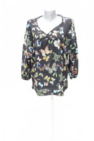 Damen -T-ShirtGenesisohne Aufdruck,farbegemustert,größeXL