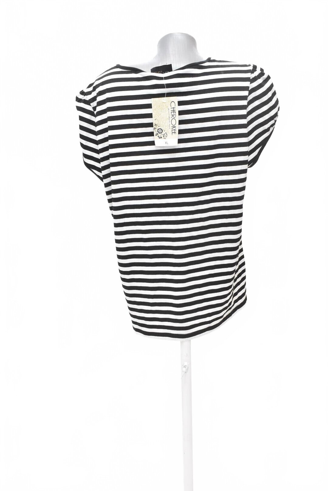 Damen -T-ShirtCherokeeohne Aufdruck,farbegestreift,größeXL