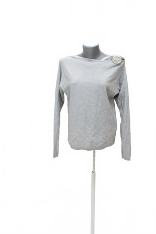 Damen -T-ShirtReservedohne Aufdruck,farbegrau,größeM