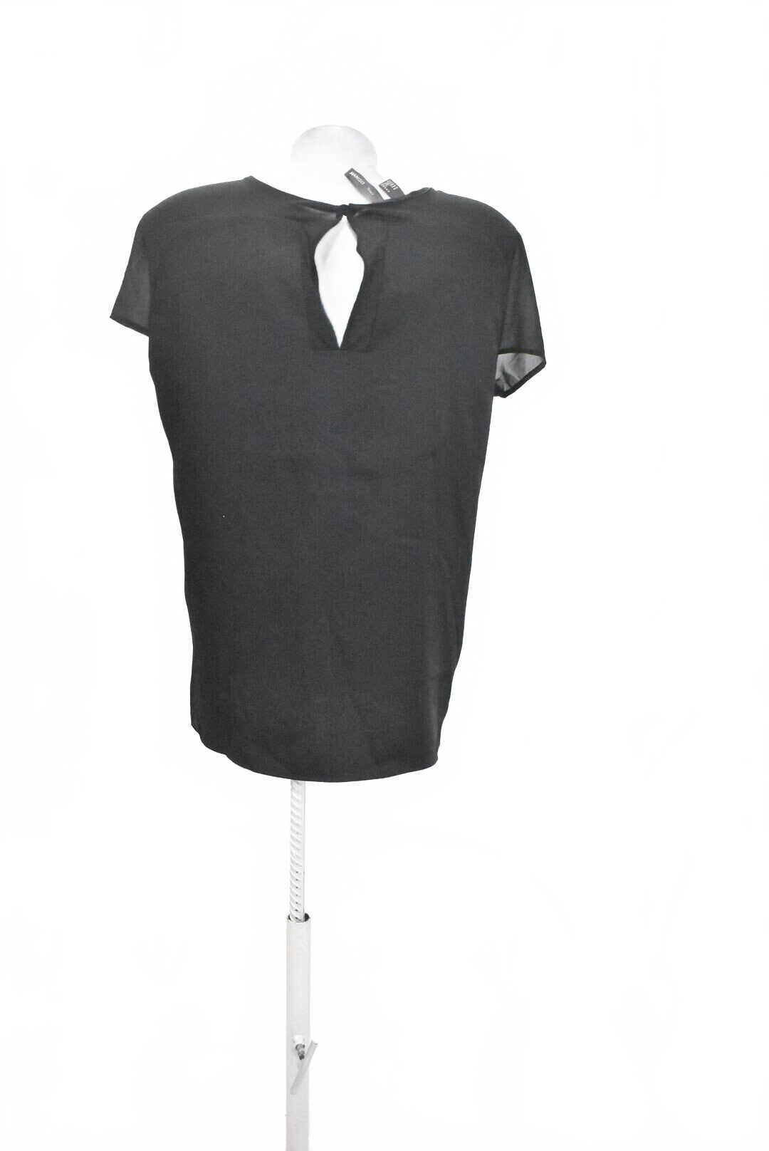 Damen -T-ShirtMangoohne Aufdruck,farbeschwarz,größeM