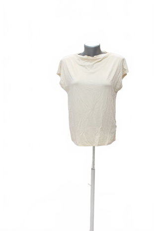 Damen -T-ShirtLindexohne Aufdruck,farbebeige,größeXS