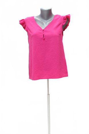 Damen -T-ShirtOnlyohne Aufdruck,farberute,größeS
