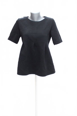 Damen -T-ShirtCosohne Aufdruck,farbeschwarz,größeS