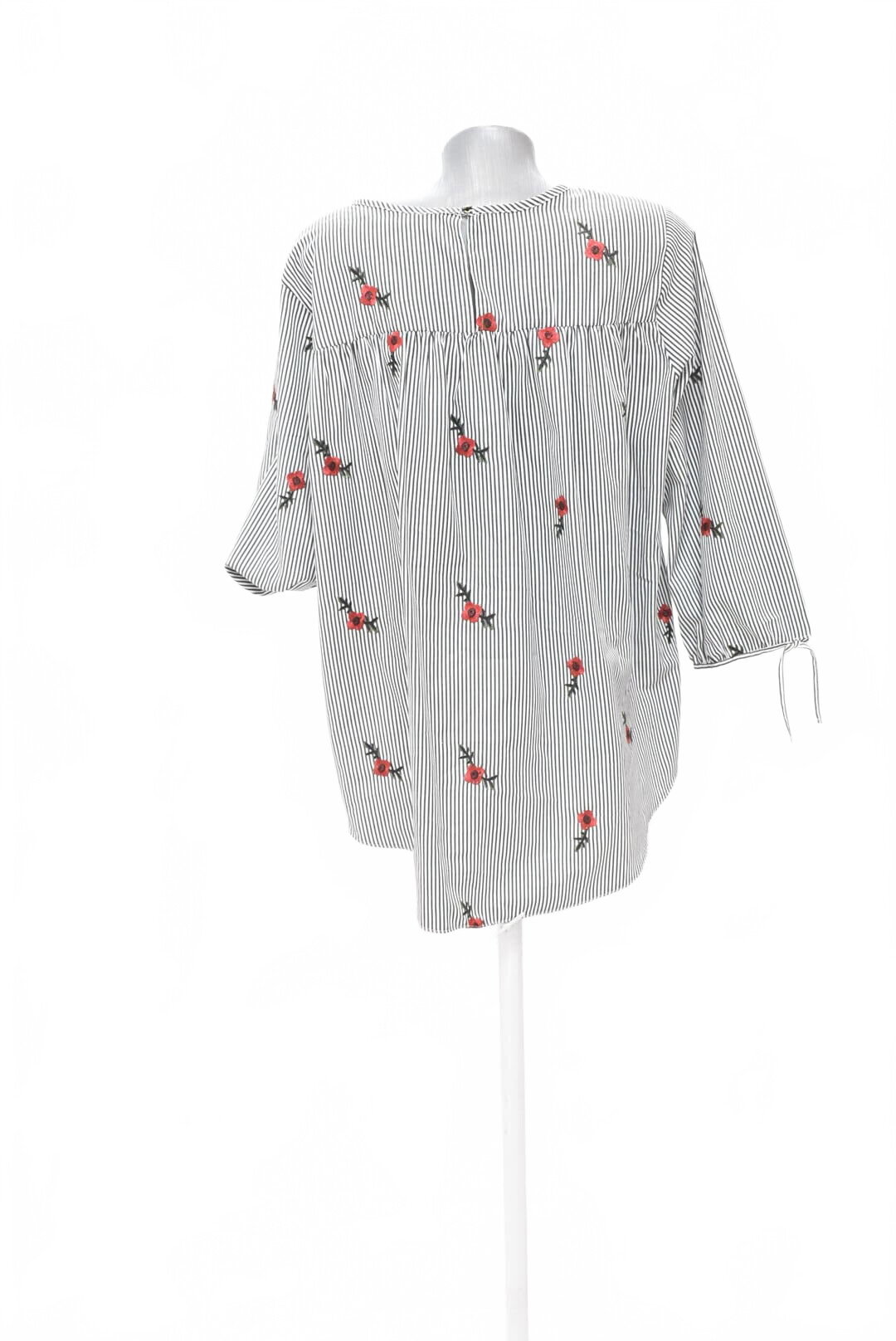 Damen -T-ShirtF&Fohne Aufdruck,farbegestreift,größe46
