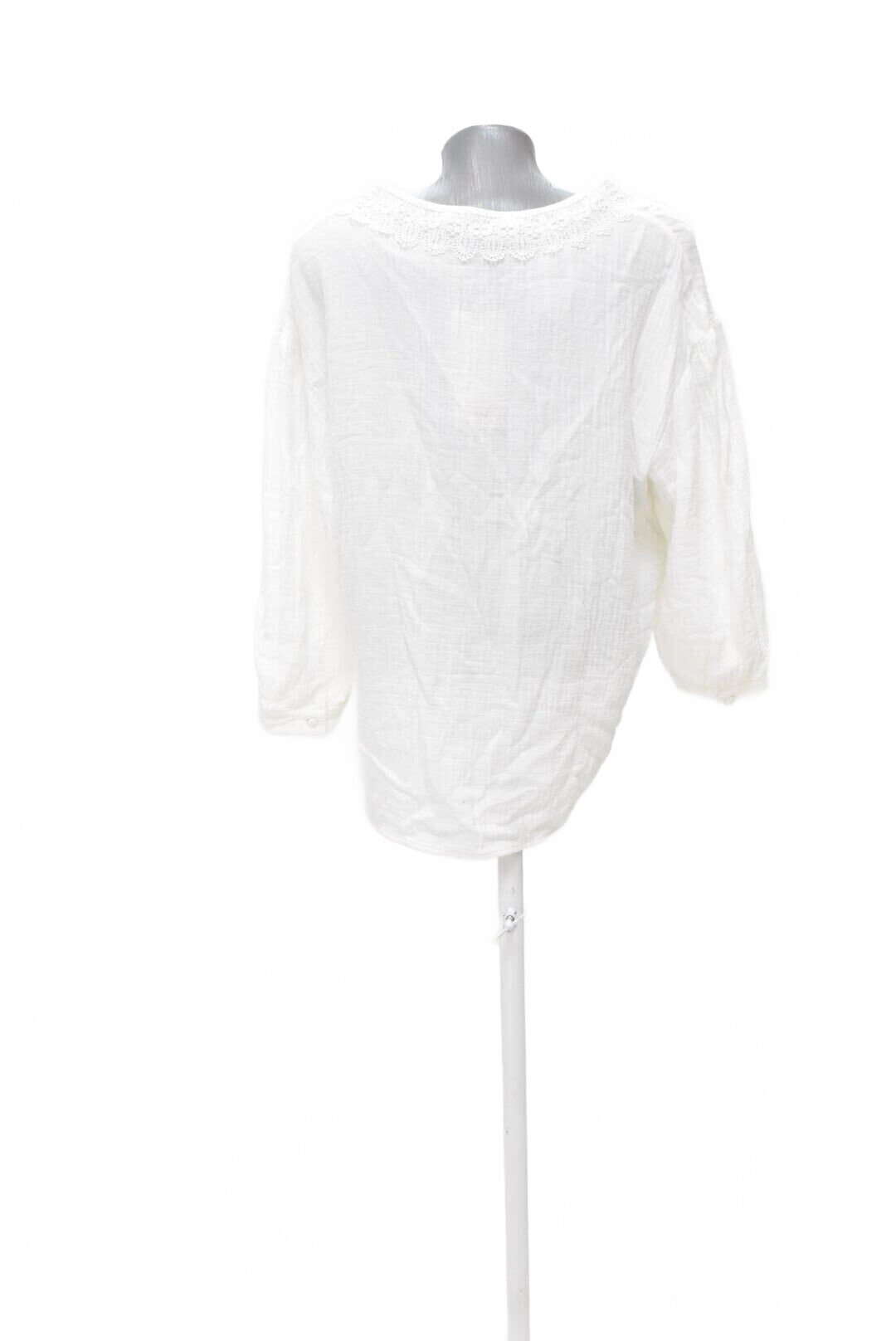 Damen -T-ShirtZaraohne Aufdruck,farbeweiss,größeS