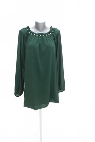 Damen -T-ShirtGenesisohne Aufdruck,farbegrün,größe3XL