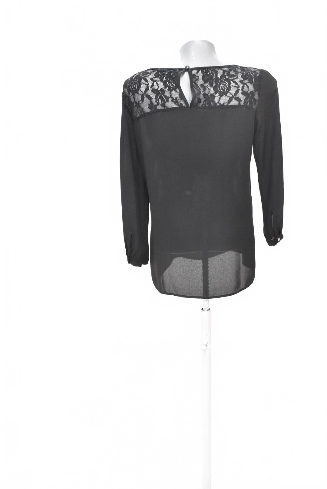 Damen -T-ShirtTerranovaohne Aufdruck,farbeschwarz,größeXS