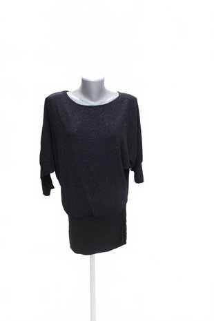 Damen -T-ShirtGenesisohne Aufdruck,farbeschwarz,größeM