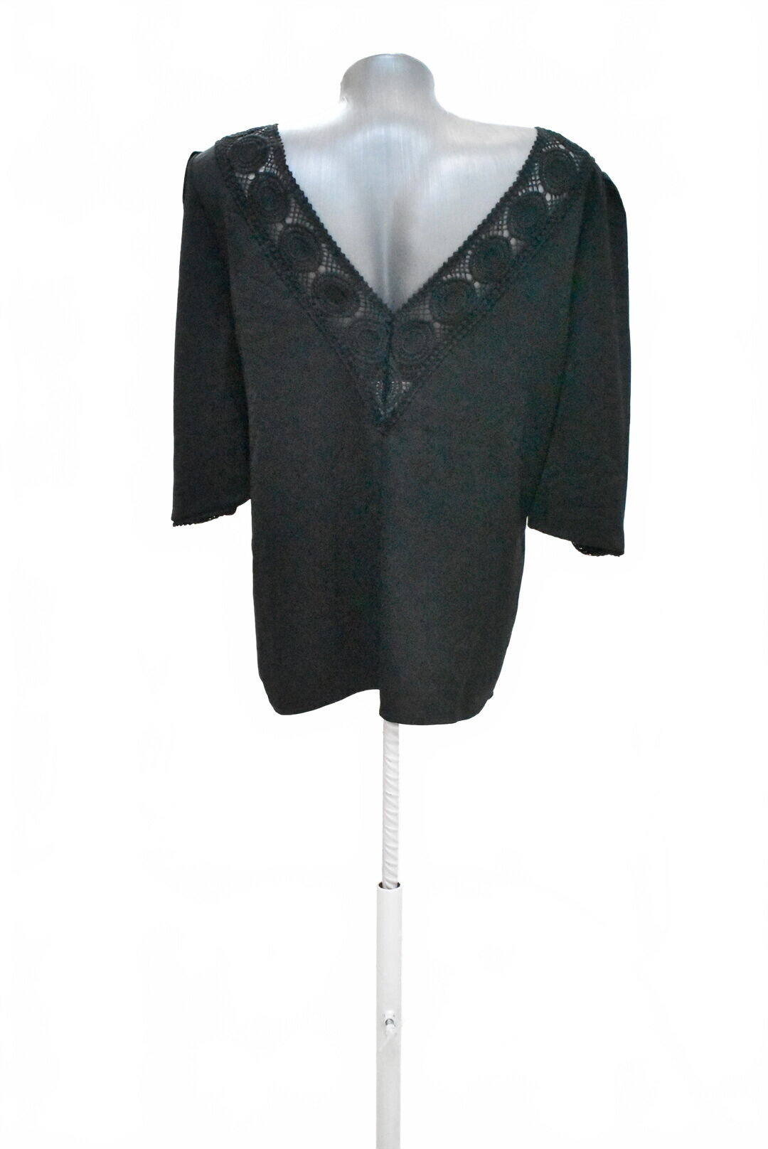 Damen -T-ShirtGenesisohne Aufdruck,farbeschwarz,größeM