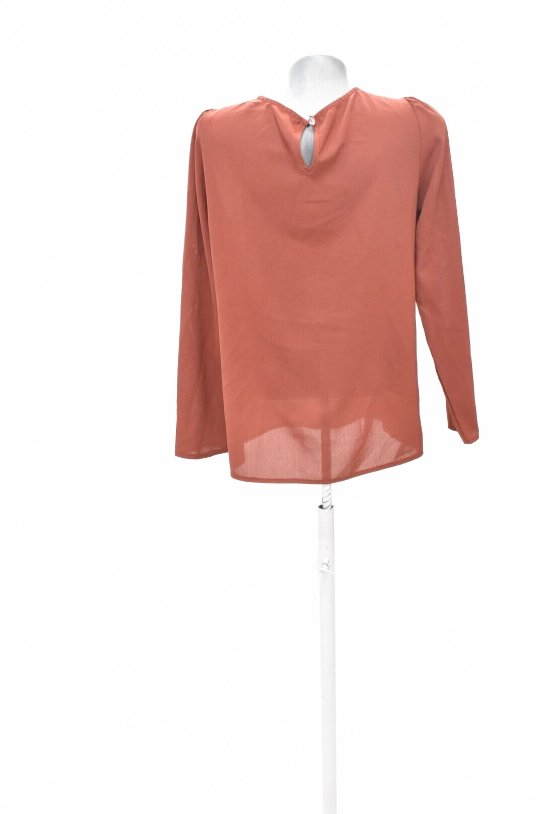 Damen -T-ShirtSheinohne Aufdruck,farberot,größeS