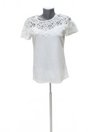 Damen -T-ShirtOrsayohne Aufdruck,farbeweiss,größeM